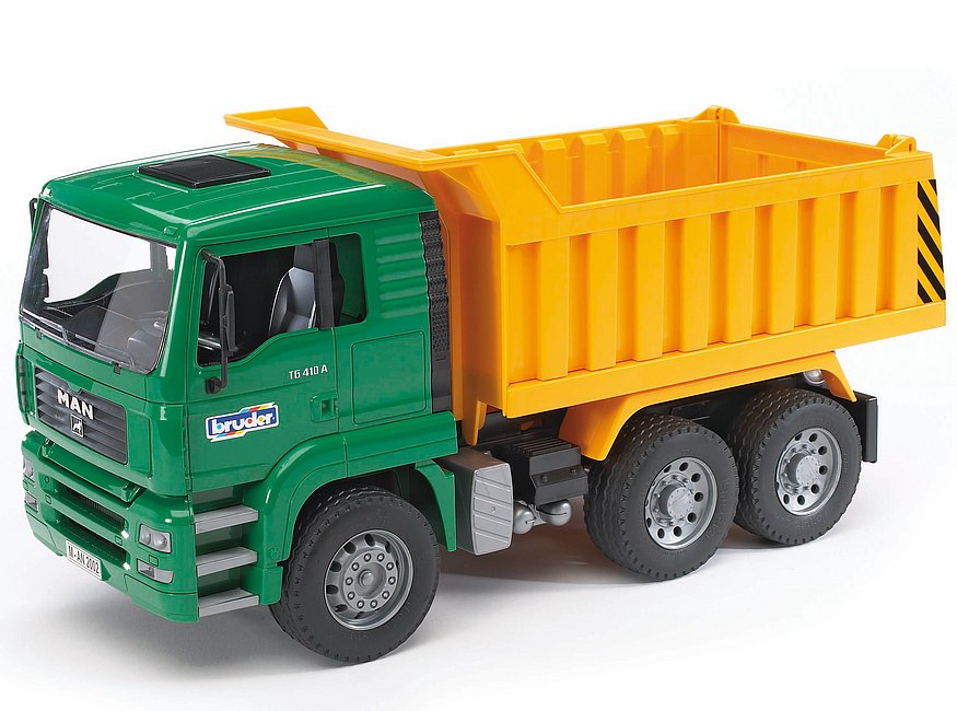 MAN TGA truck with tipping body