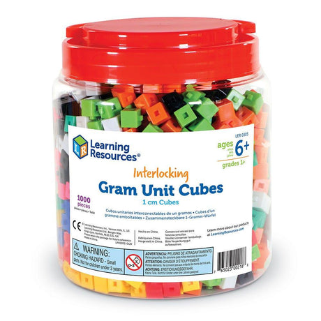 Cubes de 1 Centimètre Emboitables - La Ribouldingue