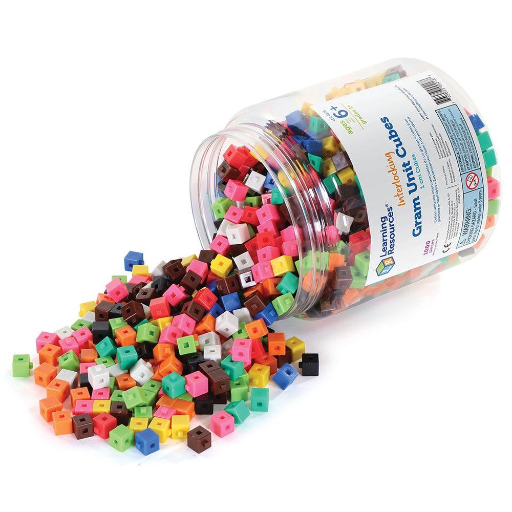 Cubes de 1 Centimètre Emboitables - La Ribouldingue