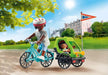 Cyclistes maman et enfant - La Ribouldingue