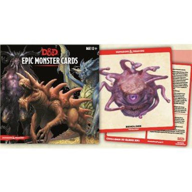 D&D - Spellbook Cards - Epic Monster (Ang) - La Ribouldingue