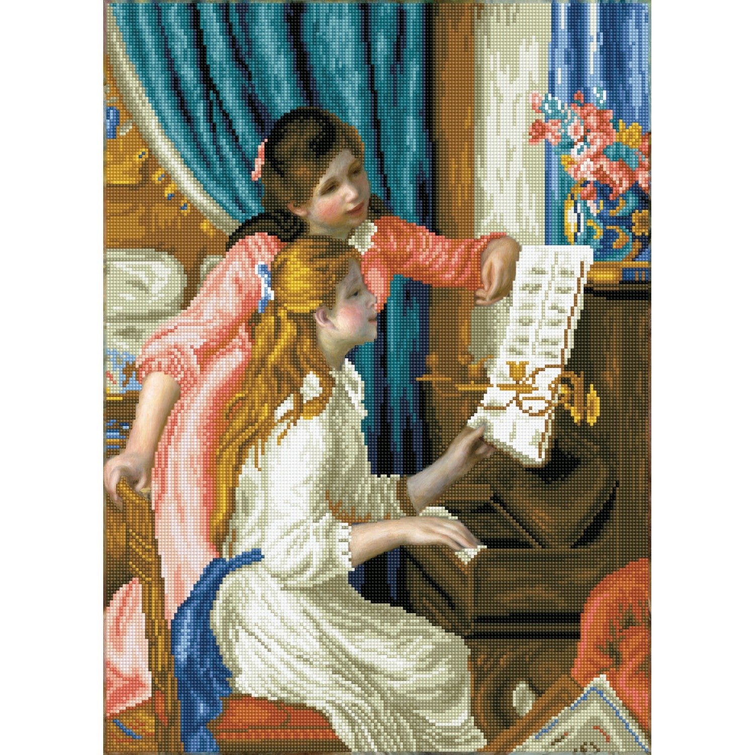 Jeunes Filles au Piano - Renoir - Avancé