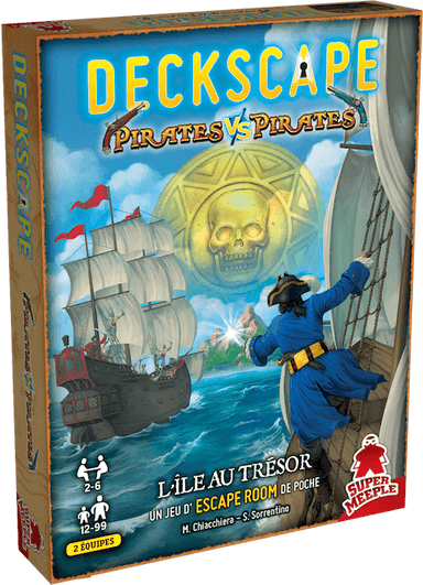 Deckscape - Pirates vs Pirates (Fr) - La Ribouldingue