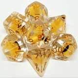 Dés chats - Jeu de dés polyédriques de 16 mm - La Ribouldingue