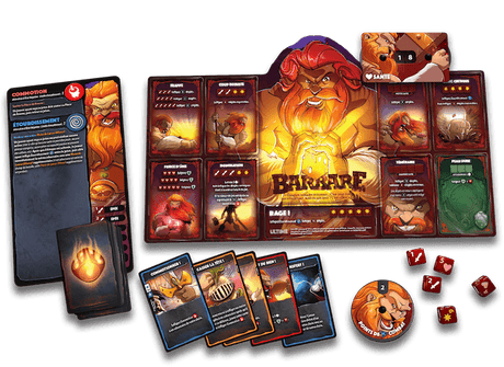 Dice Throne Saison 1 - Barbare vs Elfe Lunaire (Fr) - La Ribouldingue