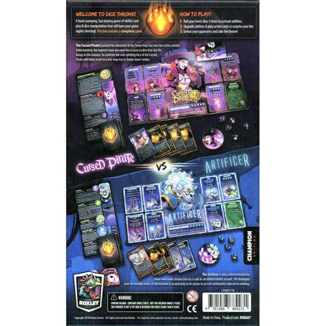 Dice Throne Saison 2 - Cursed Pirate vs Artificer (Ang) - La Ribouldingue