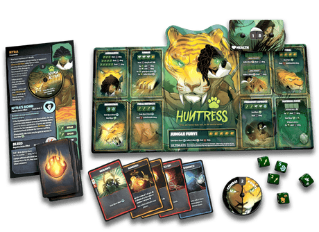 Dice Throne Saison 2 - Tactician vs Huntress (Ang) - La Ribouldingue