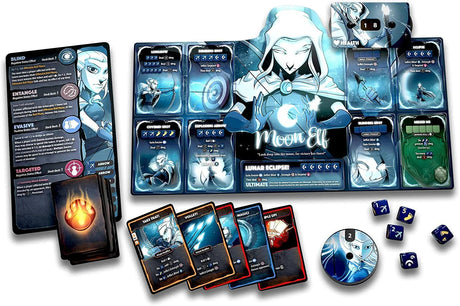 Dice Throne Season 1 - Barbarian vs Moon Elf (Ang) - La Ribouldingue