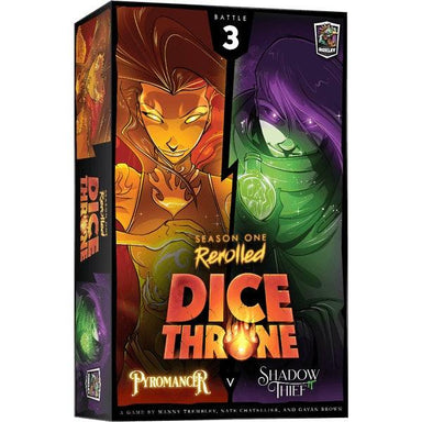 Dice Throne Season 1 - Pyromancer VS Shadow Thief (Ang) - La Ribouldingue