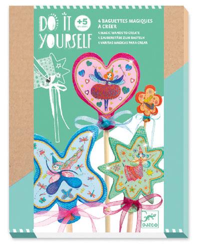 DIY - Baguettes magiques - Petites fées - La Ribouldingue