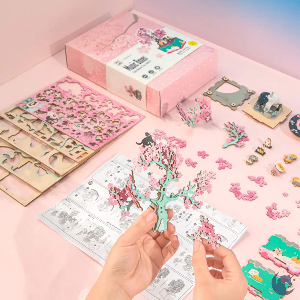 DIY - Boite à Musique - Arbre Cherry Blossom (Bil) - La Ribouldingue