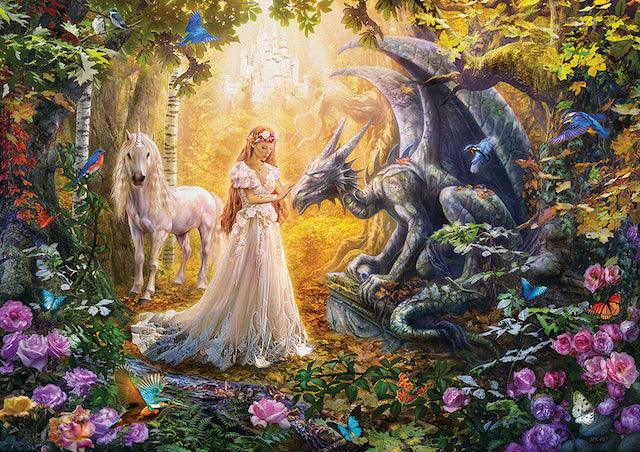 Dragon princesse et licorne - 1500 mcx - La Ribouldingue