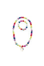 Ensemble Collier et Bracelet - Gumball Rainbow - La Ribouldingue