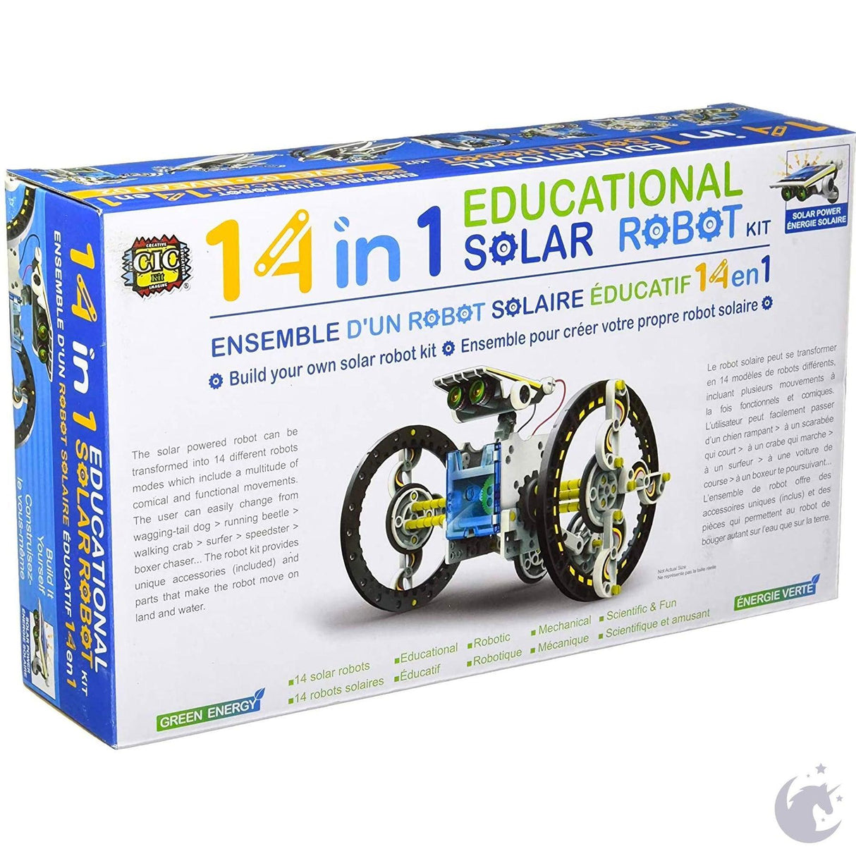 Ensemble Robot Solaire Éducatif 14 en 1 (Bil) - La Ribouldingue