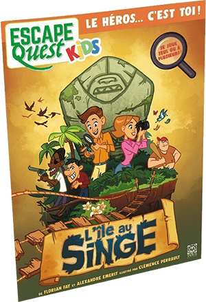 Escape Quest Kids 1: l'Île au singe (Fr) - La Ribouldingue