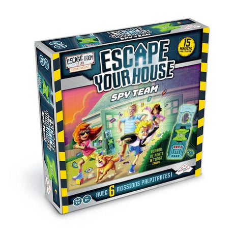 Escape Room Famille - Escape Your House: Spy Team (Fr) - La Ribouldingue