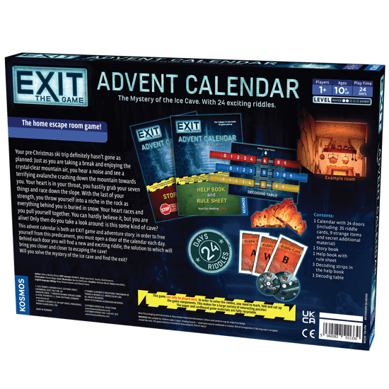 Exit - Advent Calendar - The Mystery of the Ice Cave (Ang) - La Ribouldingue