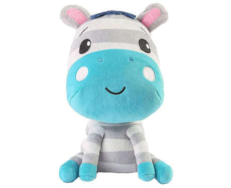 Fisher Price - Adorable peluche assise - Zèbre - La Ribouldingue
