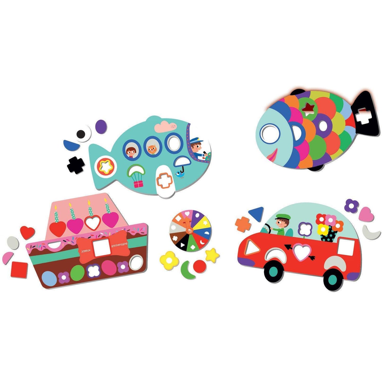 Formes et Couleurs (Fr) - La Ribouldingue