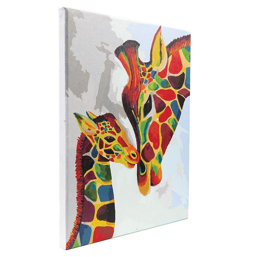Girafes colorées - La Ribouldingue