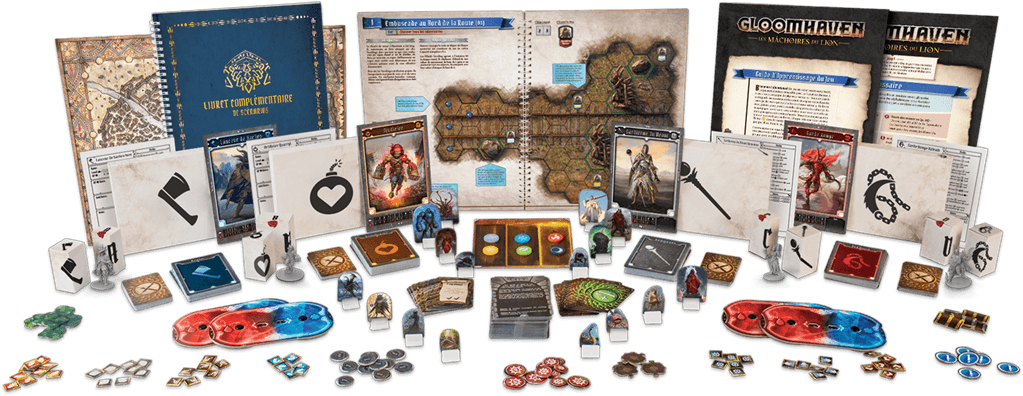 Jeu Gloomhaven : Dans Les Mâchoires Du Lion - Version Française, Cephalofair Games