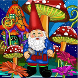 Gnome de Jardin - Carré - La Ribouldingue