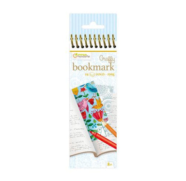 Graffy Bookmark - Mandala Fleurs - La Ribouldingue