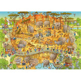 Habitat Africain - Funky Zoo - Degano - 1000 mcx - La Ribouldingue