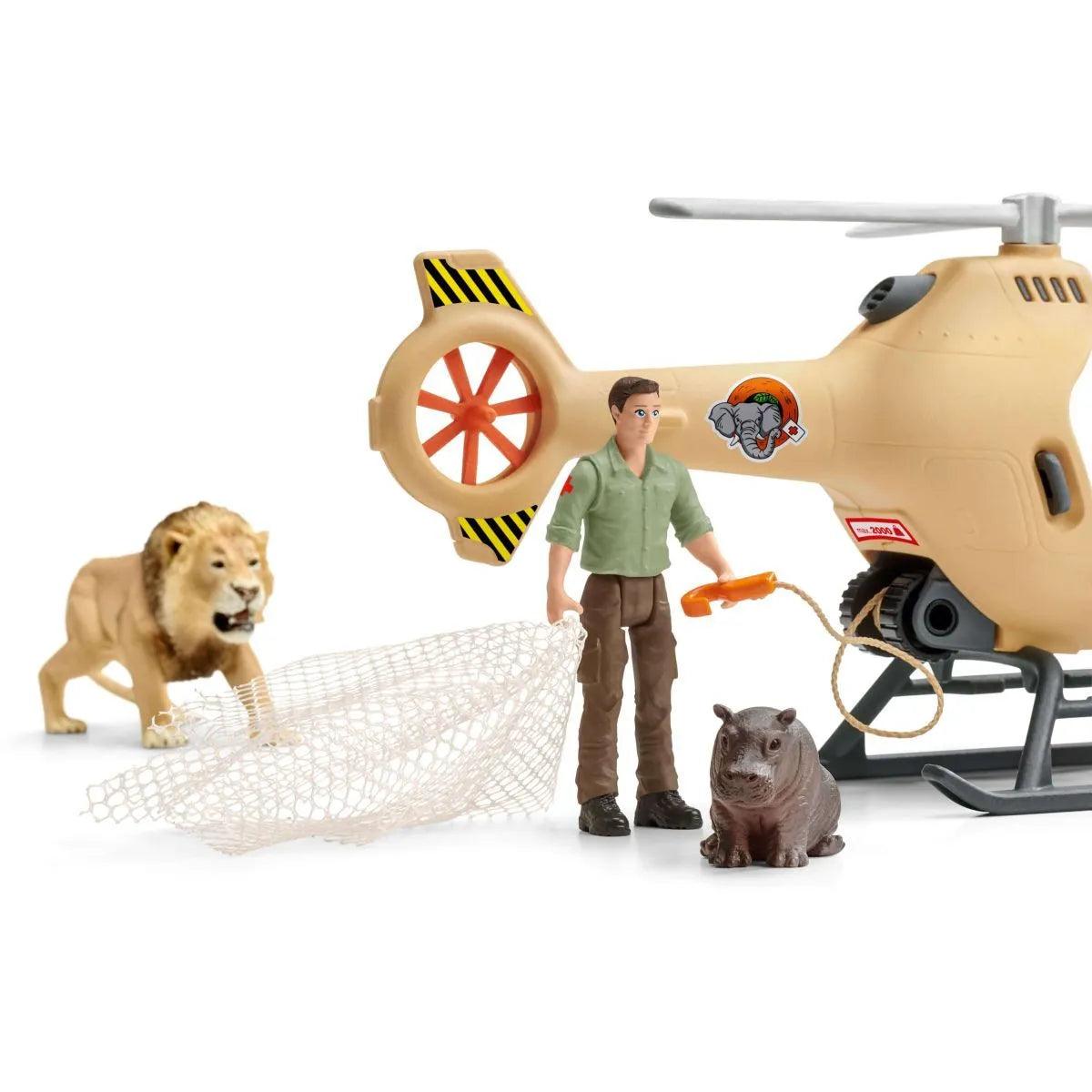 Hélicoptère pour sauvetage d’animaux - La Ribouldingue
