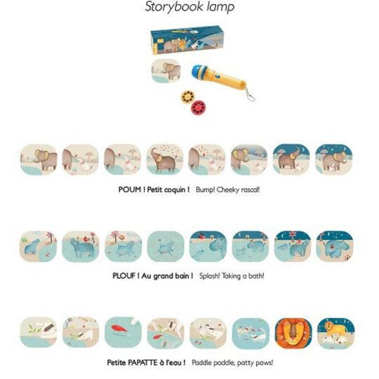 Histoires du soir - Lampe - Les Papoum - La Ribouldingue