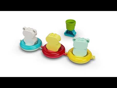 Bath Time Fun: Floating Animal Train - Duplo