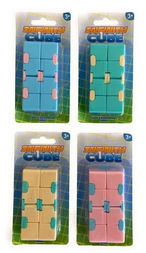 Infinity Cube Plastique - Assort - La Ribouldingue