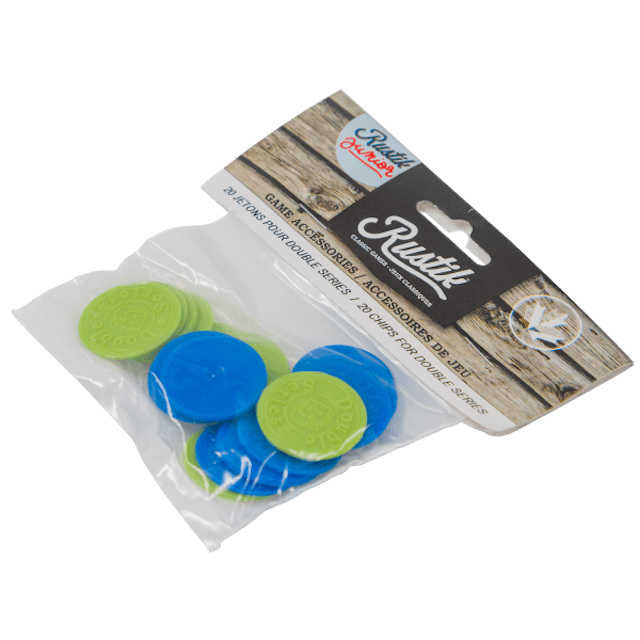 Jetons pour Double Série - 20 pcs - La Ribouldingue