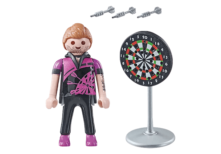 Joueur de fléchettes - La Ribouldingue