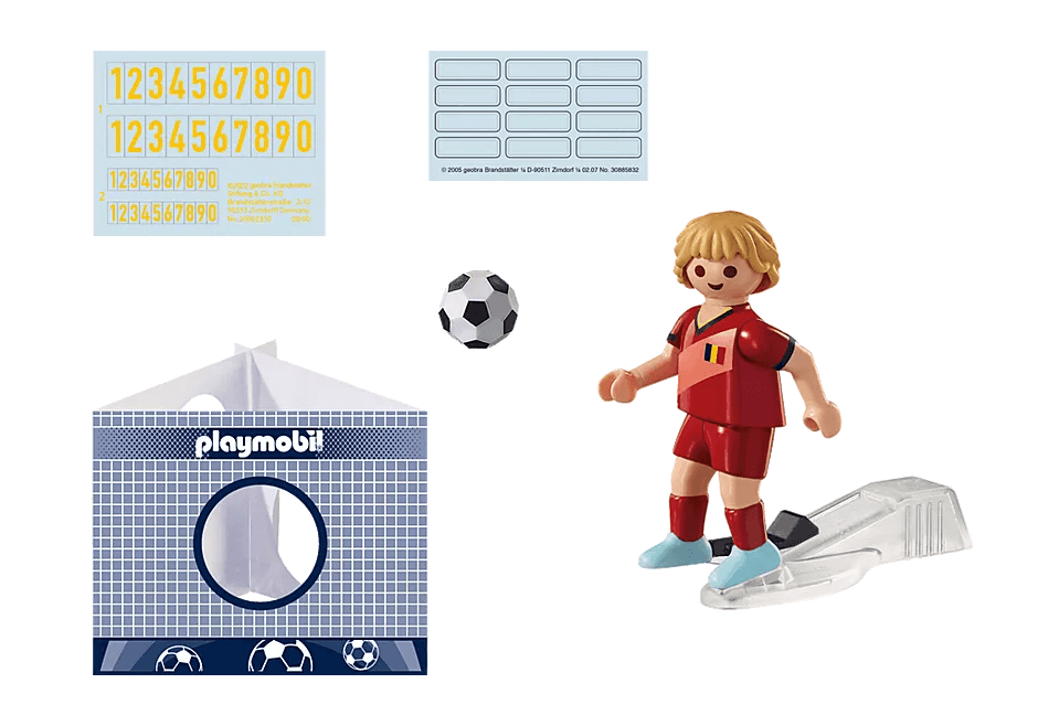 Belgian soccer player La Ribouldingue