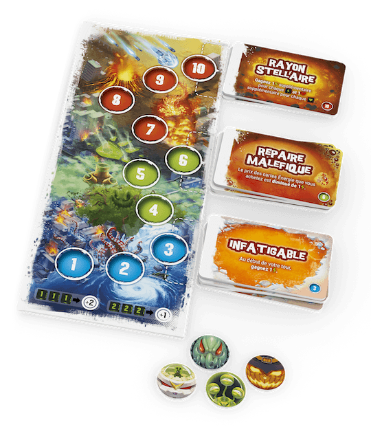 King of Tokyo : Encore Plus Méchant (Ext) (FR) - La Ribouldingue