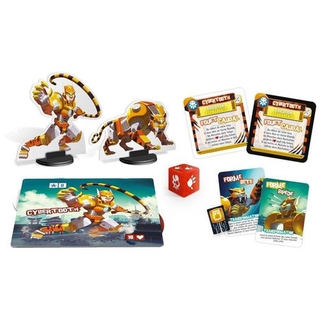 King of Tokyo/New York - Monster Pack Cybertooth (Ext) (Fr) - La Ribouldingue