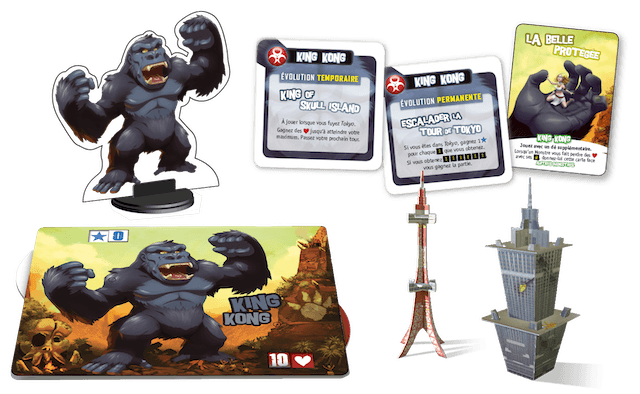 King of Tokyo/New York - Monster Pack Kingkong (Ext) (Fr) - La Ribouldingue