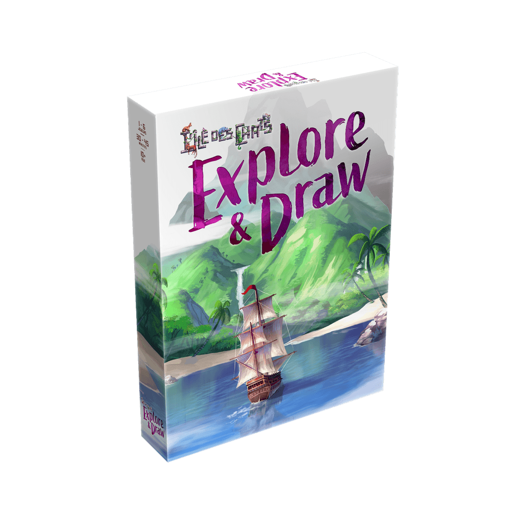 L'Île des Chats: Explore and Draw (Fr) - La Ribouldingue