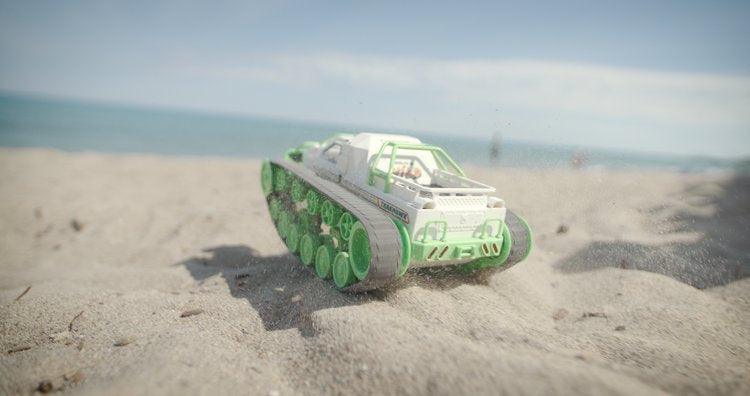 LiteHawk - Trakhawk - Véhicule Tout-Terrain - La Ribouldingue