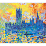 London Parliament in Winter - Monet - Intermédiaire - La Ribouldingue