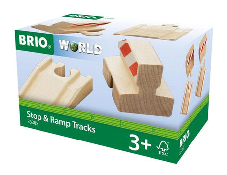 Lot de 2 rampes et butoirs - La Ribouldingue