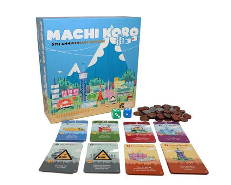 Machi Koro - 5e Anniversaire (Ang) - La Ribouldingue