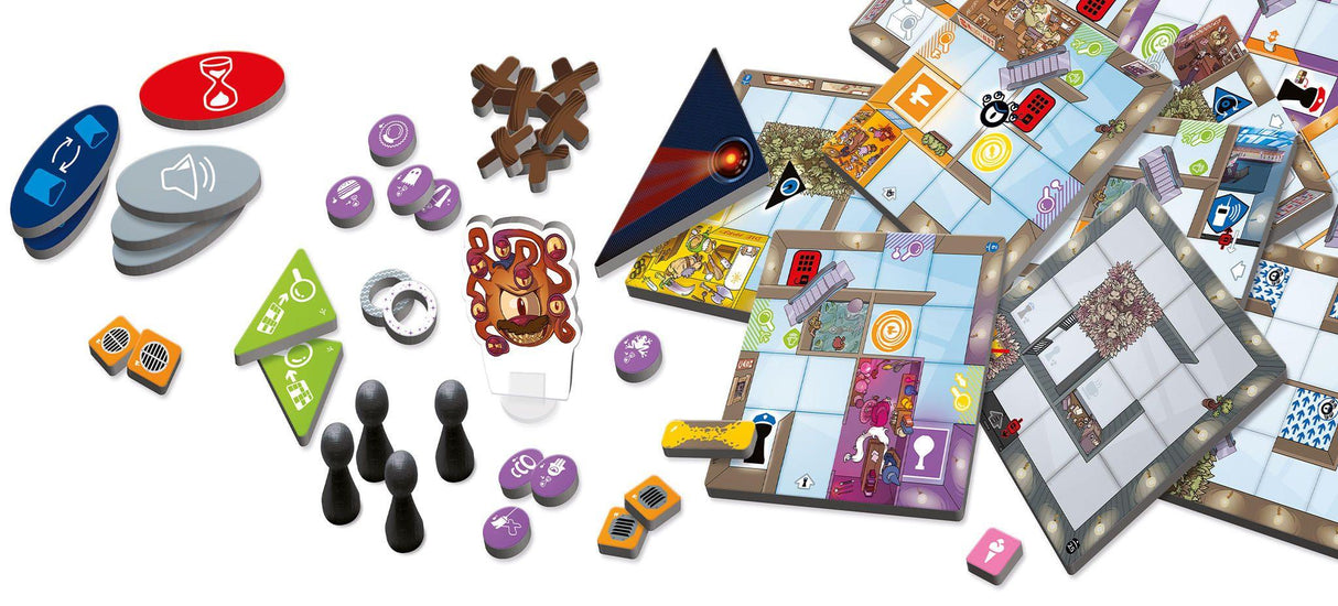 Magic Maze: Maximum Security (Ext) (Bil) - La Ribouldingue