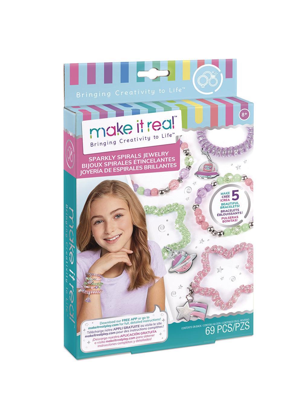 Make it Real - Bracelets en Spirale Scintillant - La Ribouldingue
