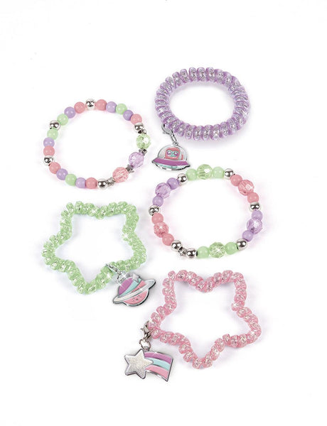 Make it Real - Bracelets en Spirale Scintillant - La Ribouldingue