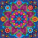 Mandala Fleuri - La Ribouldingue