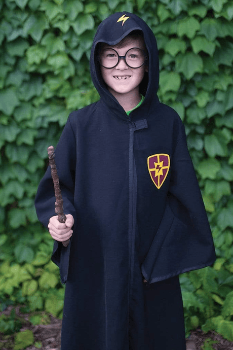 Manteau de magicien avec lunettes - La Ribouldingue