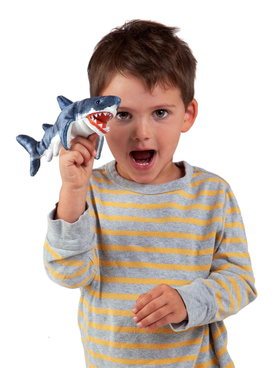 Marionnette à doigt - Requin - La Ribouldingue