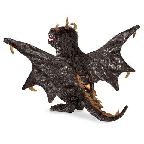 Marionnette - Dragon noir - La Ribouldingue